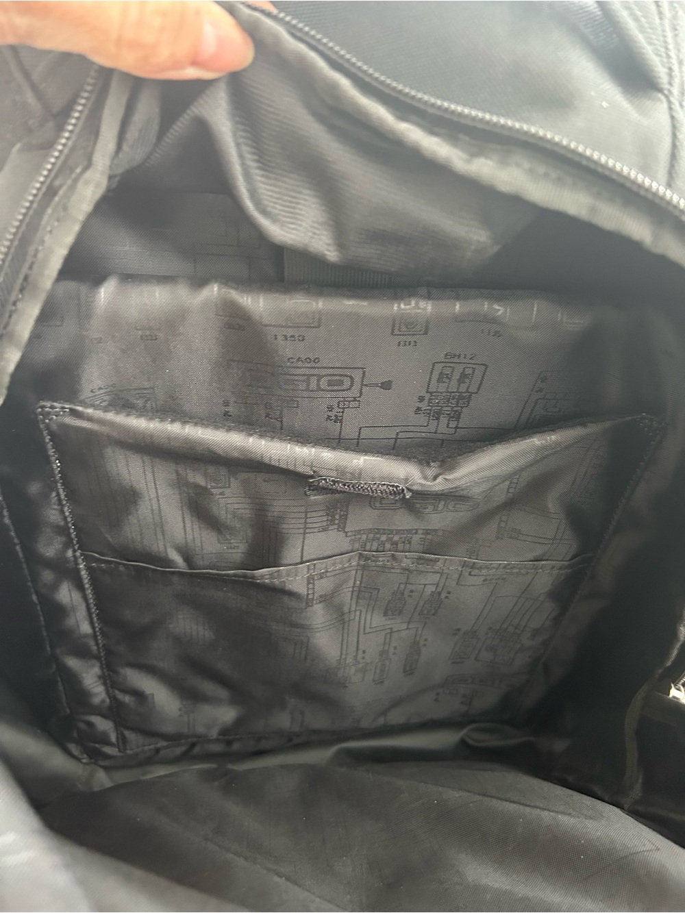 OGIO Black Laptop Backpack with Faurecia Logo - Picture 4 of 5
